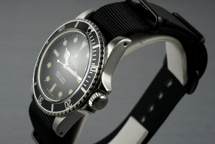1978 Rolex Submariner 5513 Mark I Maxi Dial