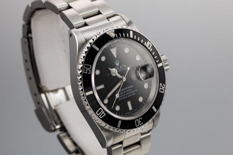 1995 Rolex Submariner 16610