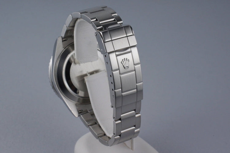 2003 Rolex Green Submariner 16610LV with Box and Papers ‘Y Serial Full Set’