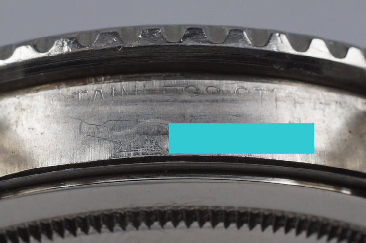 1970 Rolex GMT 1675 Mark I Dial with Box and Double Punched Papers
