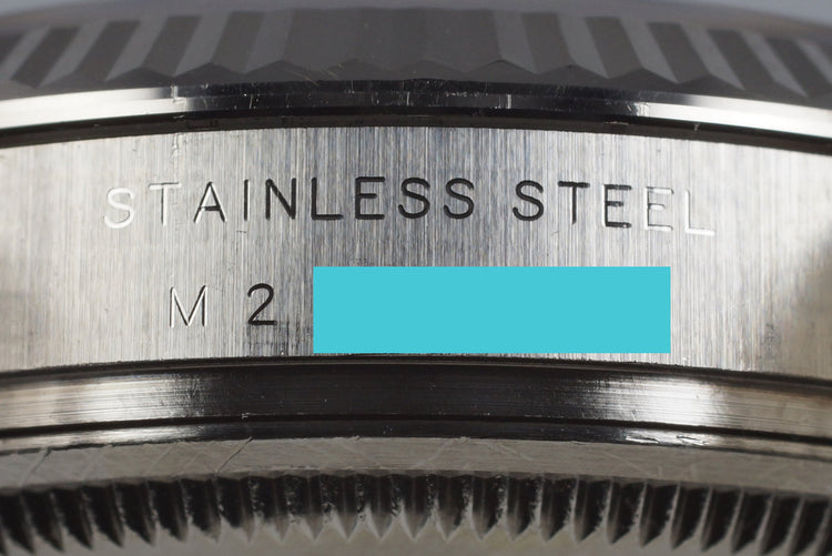 2007 Rolex Air King 114200 Silver 3/6/9 Dial