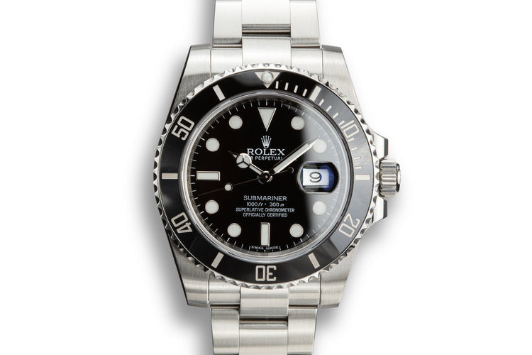 2011 Rolex Submariner 116610LN with Box and Papers