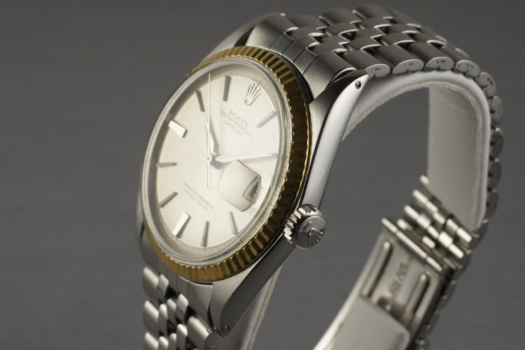 1964 Rolex Two Tone DateJust 1601 Silver Dial