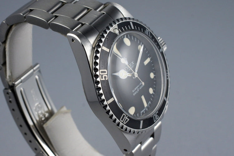 1979 Rolex Submariner 5513 Mark III Maxi Dial
