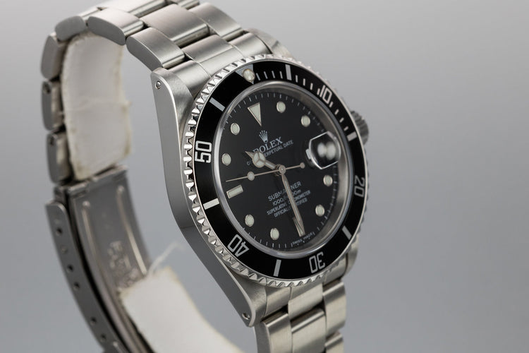 1988 Rolex Submariner 168000