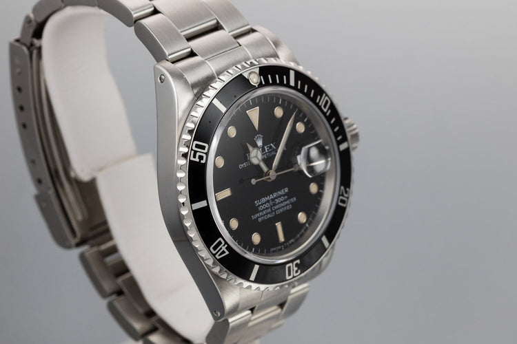 1986 Rolex Submariner 16800