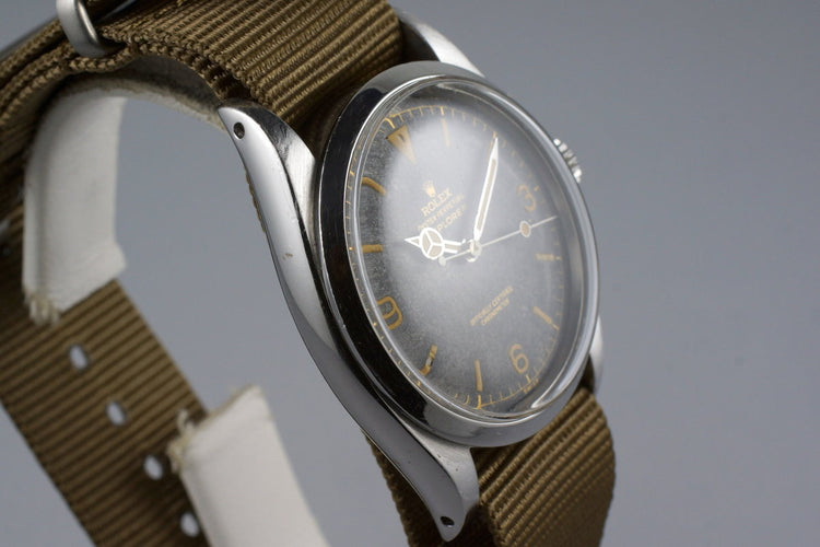 1956 Rolex Explorer 1 6610 Gilt Chapter Ring Dial
