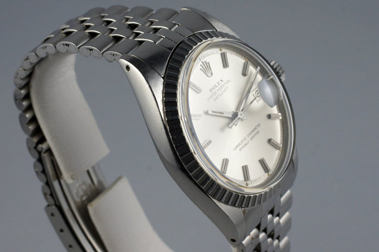 1972 Rolex DateJust 1603 Silver Dial