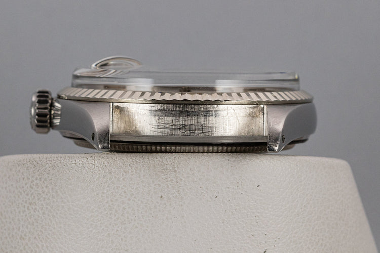 1970 Rolex DateJust 1601 with No Lume Wide Boy Dial