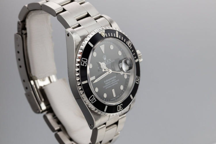 1995 Rolex Submariner 16610