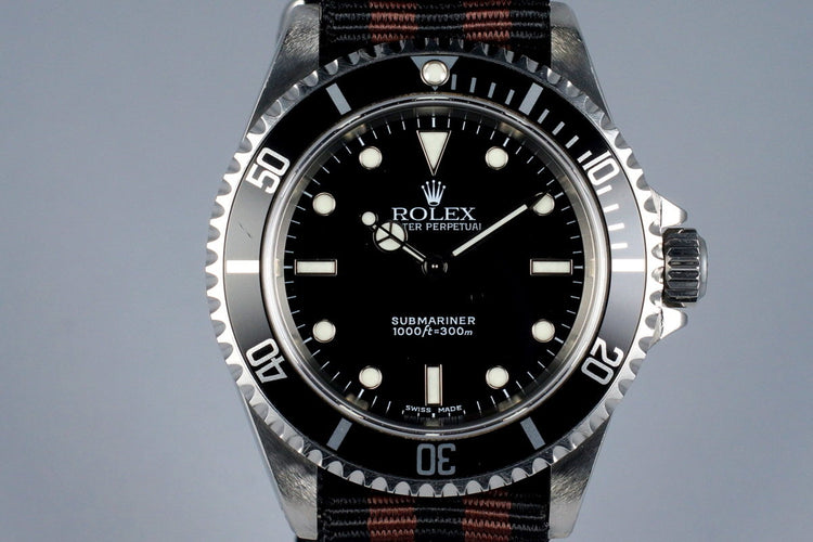 2001 Rolex Submariner 14060M
