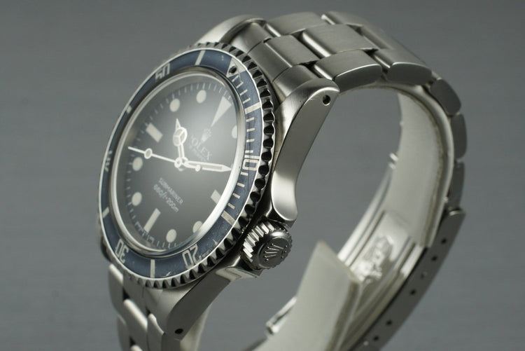 1982 Rolex Submariner 5513 Mark IV