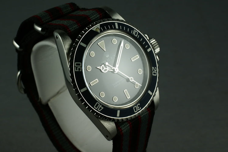 Rolex Submariner 5513 L serial on Nato