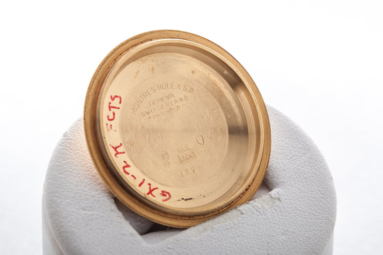 1969 Rolex 18K YG GMT 1675 Brown Dial and Concord Hands