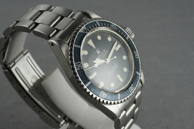 1967 Rolex Submariner 5513 with Meters First Dial with Faded Insert