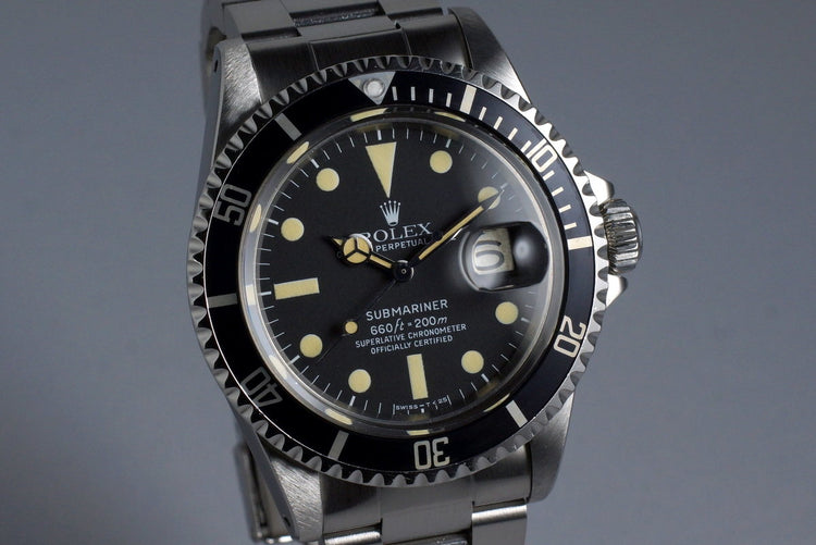 1978 Rolex Submariner 1680 with Box and Papers