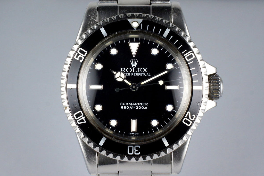 1968 Rolex Submariner 5513 Service Dial