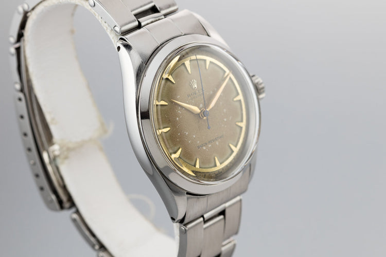 1955 Rolex Oyster 6480 with No Lume "Banana" Dial