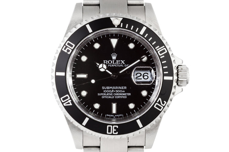 2005 Rolex Submariner 16610