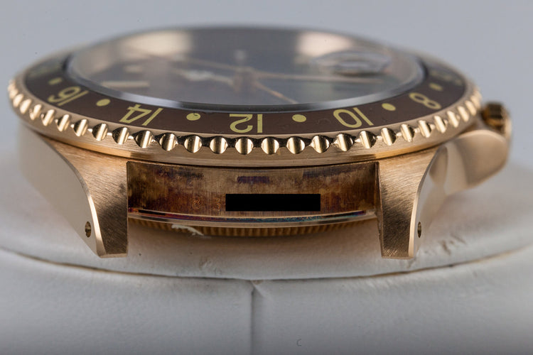 1984 Rolex YG Root Beer GMT 16758