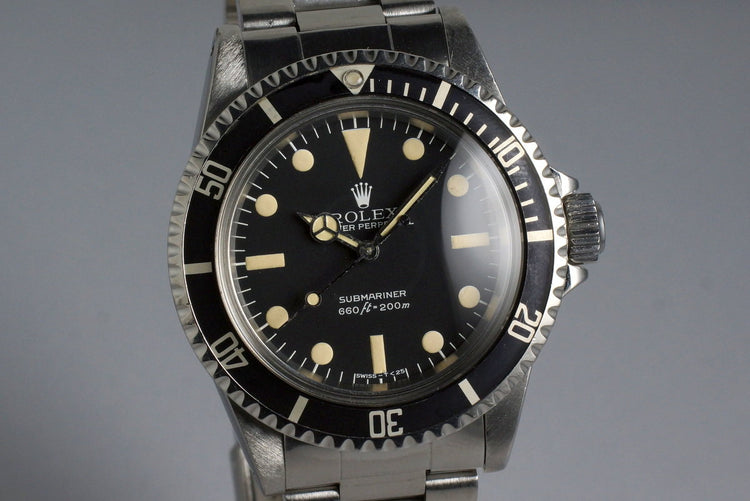 1979 Rolex Submariner 5513 Mark III Maxi Dial