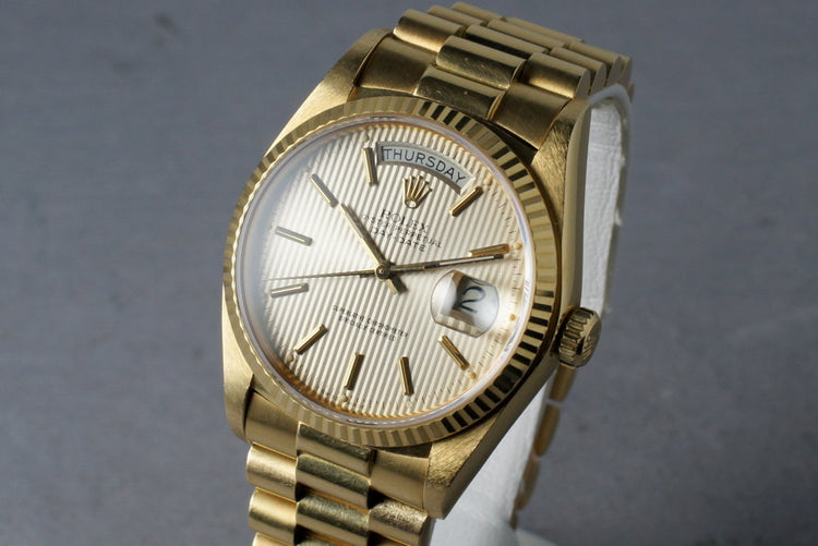 1978 Day-Date President 18038 with Tapestry Dial
