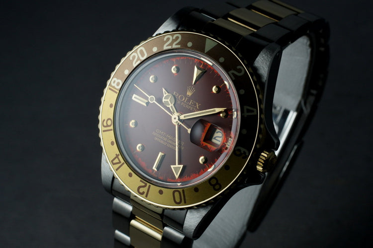 1985 Rolex 18K/SS GMT 16753