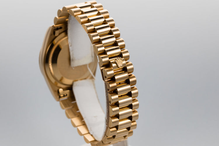 1989 Rolex 18K Day-Date 18238 with Onyx Stone Dial