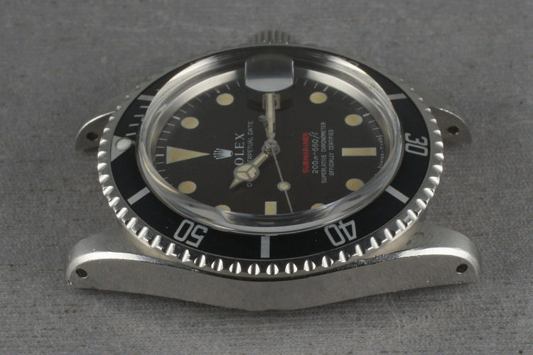 Rolex Red Submariner 1680 Meters First Mark 2 BROWN dial