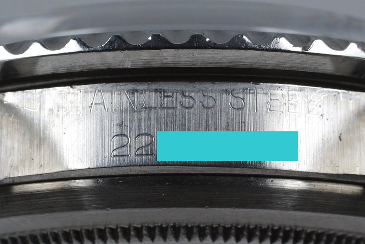 1969 Rolex Red Submariner 1680 Mark II Meters First Dial