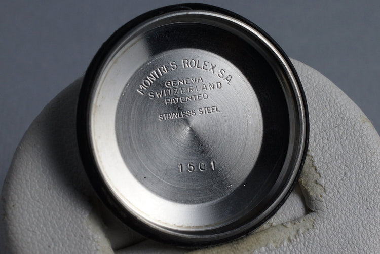 1972 Rolex Date 1501 Blue Sigma Dial