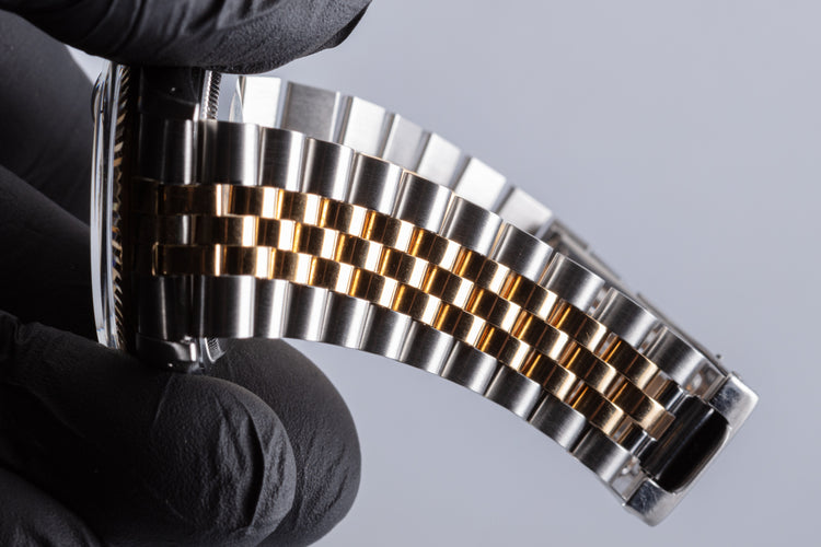 1985 Rolex 18k/SS DateJust Gold Dial