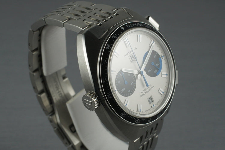 2004 Tag Heuer Autavia CY2110 White Dial with Box and Papers
