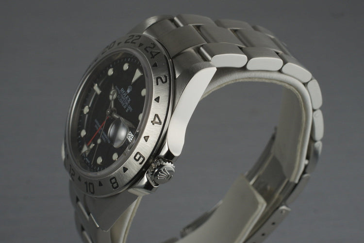 2005 Rolex Explorer II 16570 with Box and Papers