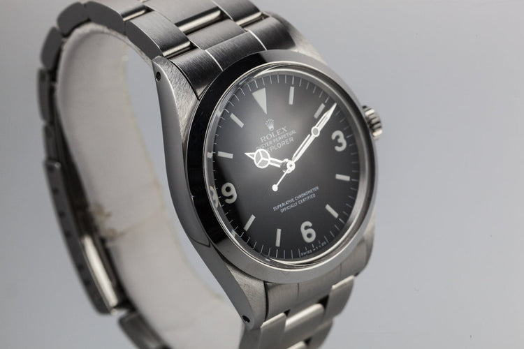 1990 Rolex Explorer 1016 in Mint Condition with Box and Papers