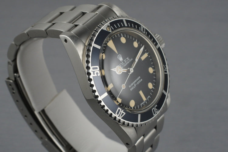 1979 Rolex Submariner 5513 Mark 3 Maxi Dial