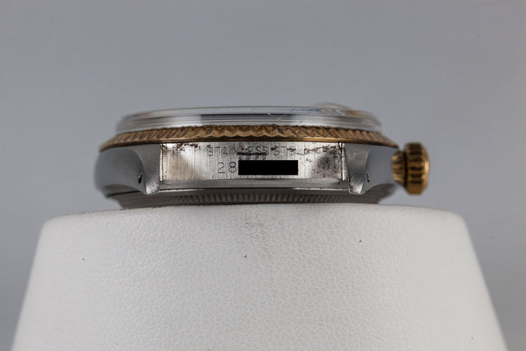 1970 Rolex Two Tone DateJust 1601 Wideboy