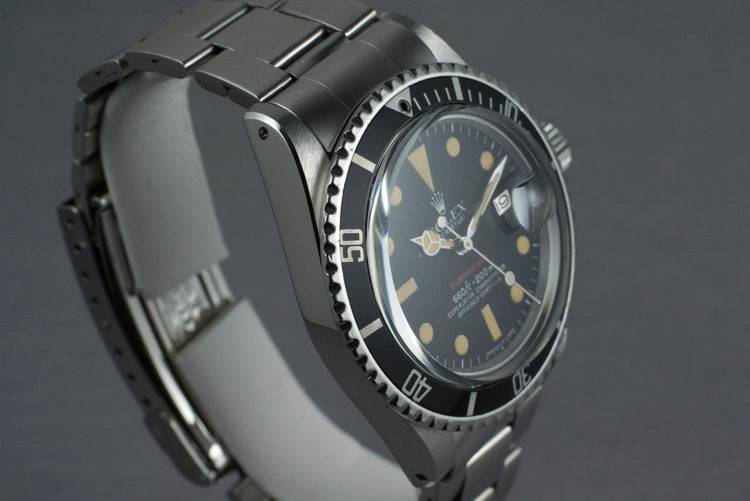 1973 Rolex Red Submariner 1680 Mark VI