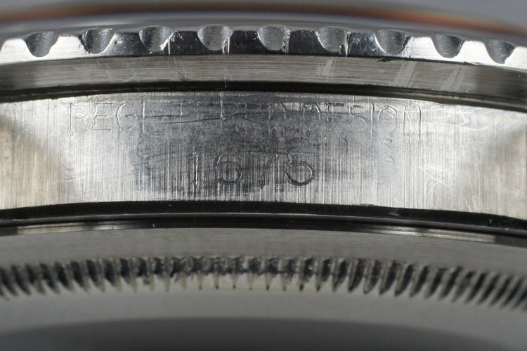 1966 Rolex GMT 1675 Glossy Gilt Dial with Box and Papers