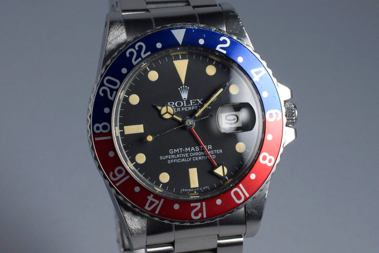 1983 Rolex GMT 16750 Matte Dial