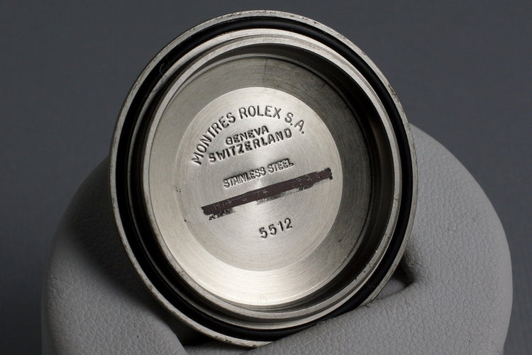 1988 Rolex Submariner 5513 with Box and Papers