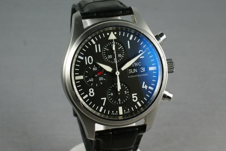 IWC 3717-01 Chronograph Box and Papers.