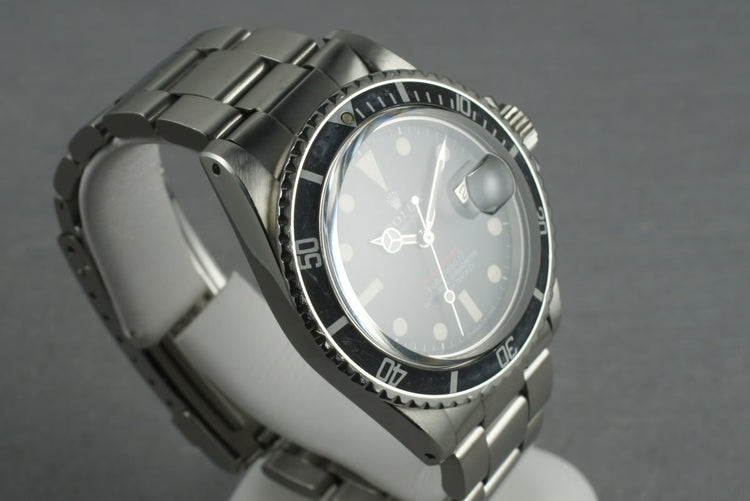 1969 Rolex Red Submariner 1680 Meters First Mark 2