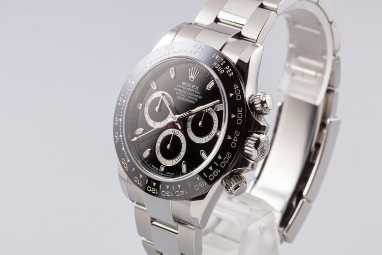 2019 Rolex Daytona 116500LN Black Dial with Box & Card