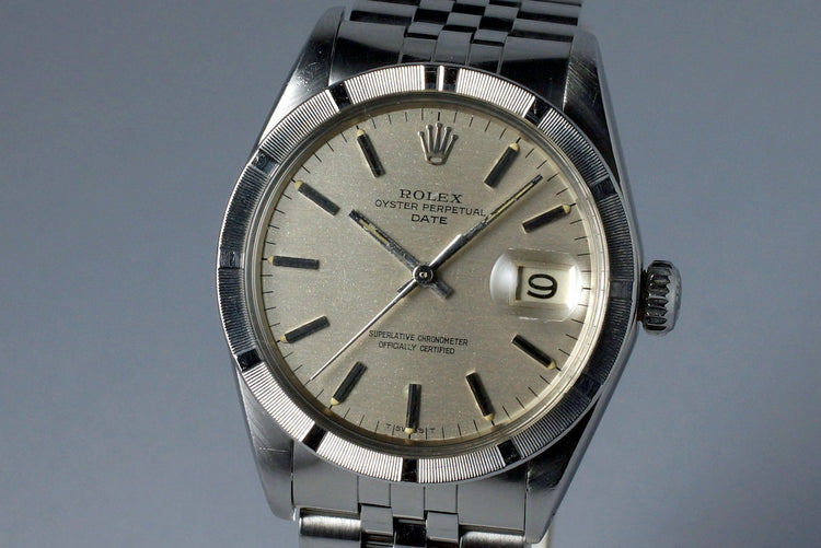 1968 Rolex Date 1501 Silver Dial