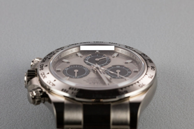 2018 Rolex 18K WG Daytona 116509 Silver Dial with Box and Papers