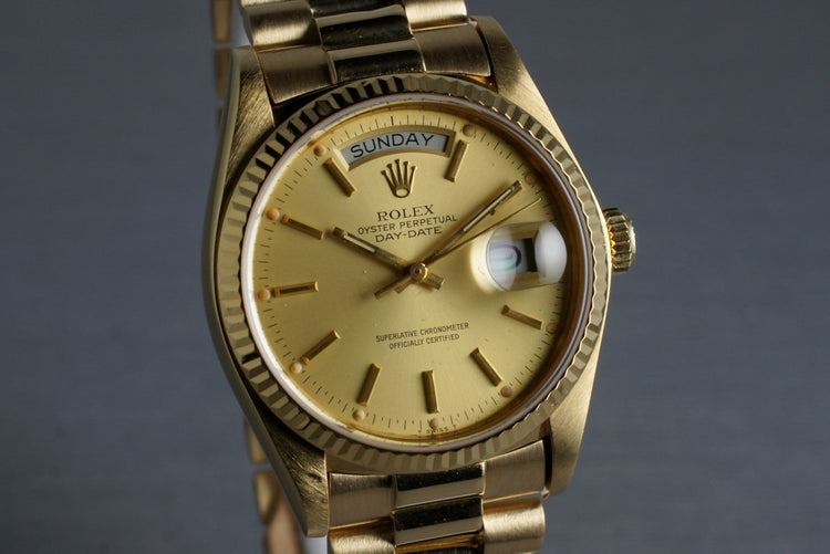 1980 Rolex YG Day-Date 18038