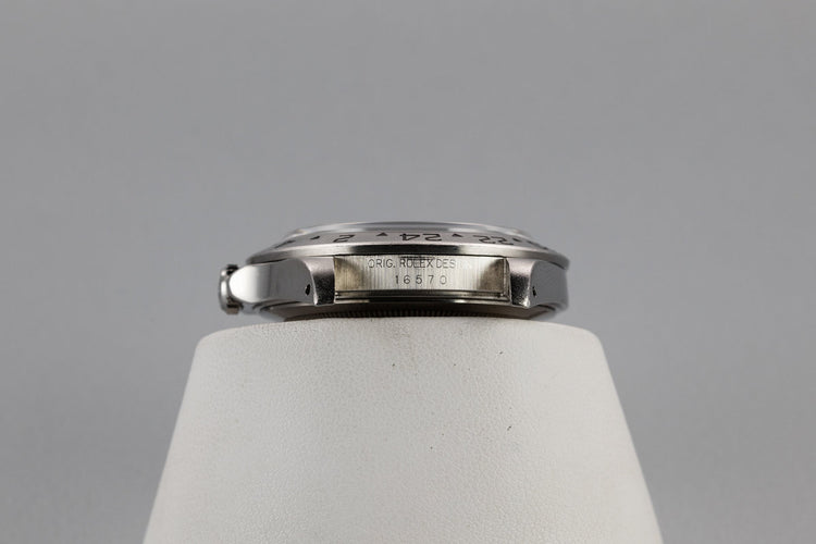 1995 Rolex Explorer II 16570 Black Dial with Box and Papers