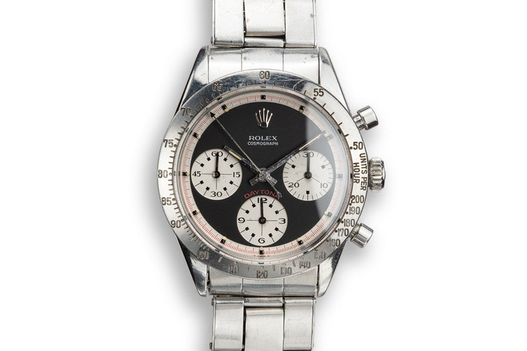 1969 Rolex "Paul Newman" Daytona 6239 with "Barbara" Aviation Documents and Photographs