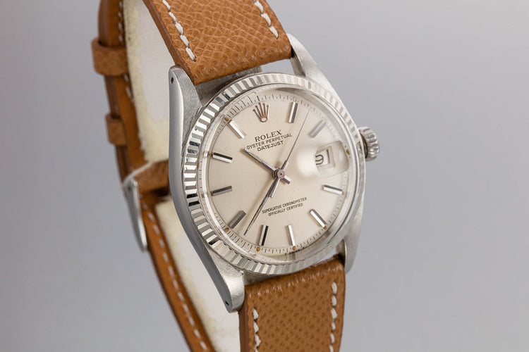 1969 Rolex DateJust 1601 Silver Dial